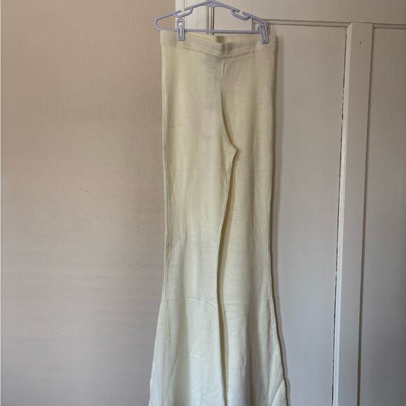 Hayden Pants - Hayden Cream Knit Pants, S, NWT